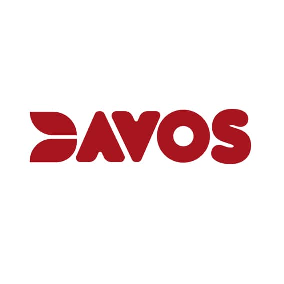 Logotipo de Grupo Davos. Imagen corporativa. Diseño gráfico